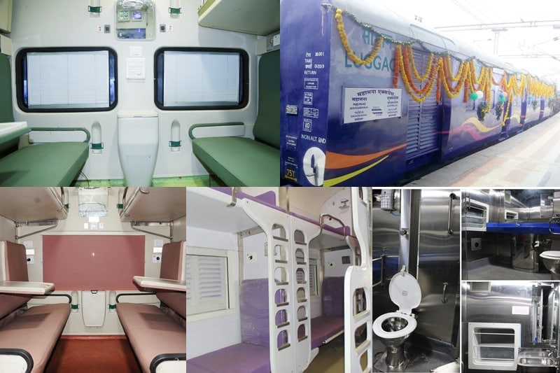 Vadodara Varanasi Mahamana Express, Mahamana Express Vadodara to Varanasi, Mahamana Express Train
