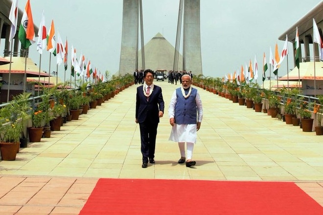 narendra modi, shinzo abe, modi abe meet, japan india investment, japanese investment in india