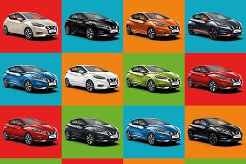 Nissan reveals over 85% people’s car colour does not match their personality