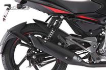 Gas-filled rear shockers.