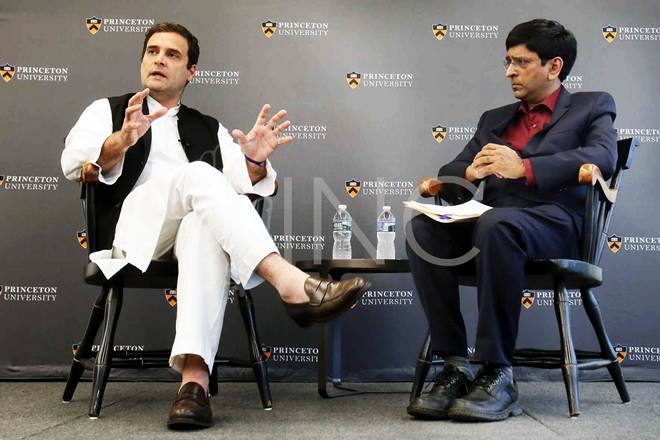 Rahul gandhi, India china relationship, Princeton University, Congress Vice president, Make In India initiative, unemployment in India, Economic Competition, China india ties Rahul gandhi, India china relationship, Princeton University, Congress Vice president, Make In India initiative, unemployment in India, Economic Competition, China india ties