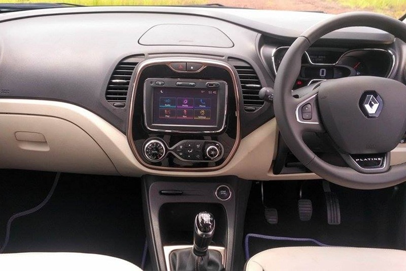 The upcoming Renault Captur will feature flat-bottomed steering wheel with controls for audio along with other comfort and convenience features like automatic climate control, rear AC vents and cruise control. The safety equipment will consist of ABS (Antilock Braking System) with EBD (Electronic Brakeforce Distribution) and dual front airbags, side airbags, brake assist as well as Electronic Stability Control (ESC) and Hill Start Assist across various variants.