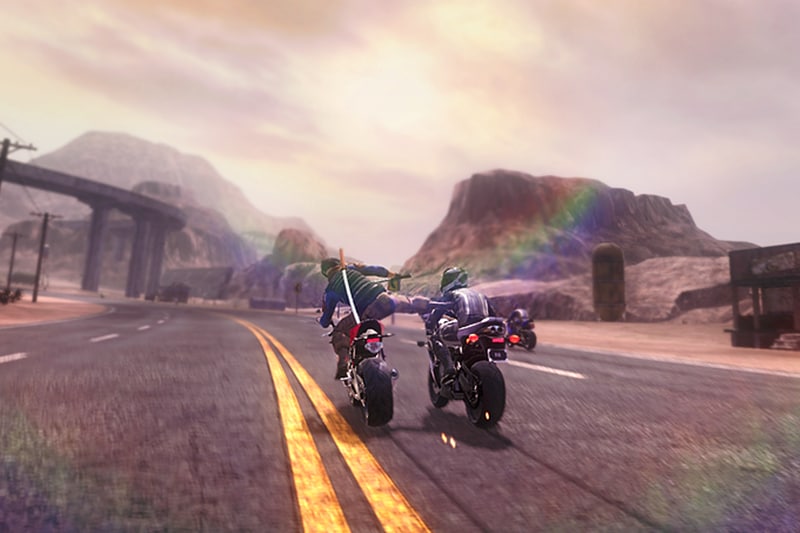 Of course, one of the major changes from the 90s is the fact that you no longer have to look at pixelated motorcycles with barely legible riders and weapons. Road redemption will be available in 1080p 60fps format which accident, explosion and other riders hitting the floor can now be enjoyed in full hd. There is also a VR version which is set to launch later.
