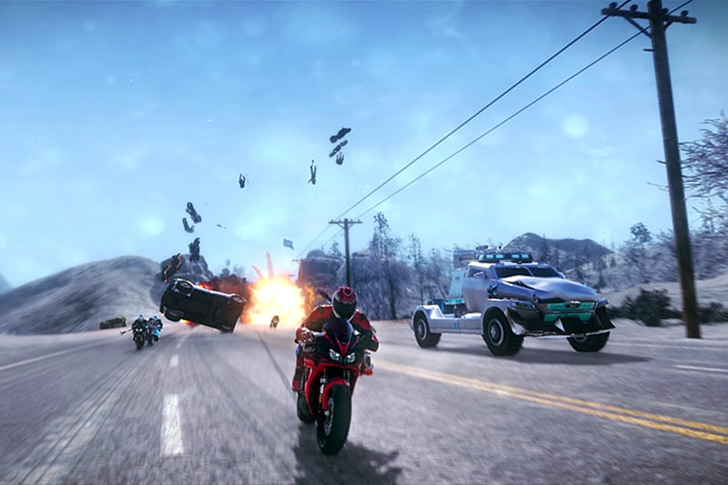"I would definitely describe it as a spiritual successor to Road Rash," according to Pixel Dash Studios’ co-founder Jason Tate. "When we started the game as a Kickstarter project where we built it as 'we want to bring back Road Rash'. It's a kind of game that hasn't been around in a long time... so it's a motorcycle combat game where you drive around and beat people up. It's a whole lot of fun." Which mean it will be everything we had imagined it to be.