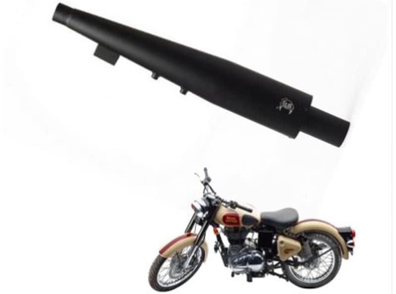 Who doesn't want to enhance their motorcycle's exhaust note, but along with that free flowing exhaust gases can improve performance as well. Only pick exhausts from well recognised brands that provide these as a regular fitment in place of the stock canister. It good exhaust will cost about Rs 4500. (Image: Flybhp)