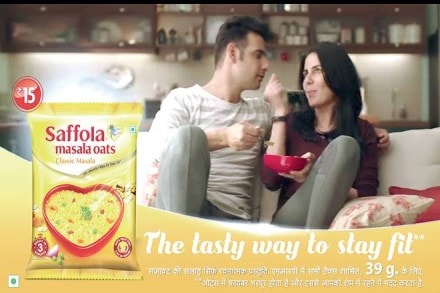 saffola masala oats, urban markets, Marico, TV commercial of saffola, The Tasty Way to Stay Fit, review of saffola advertisments saffola masala oats, urban markets, Marico, TV commercial of saffola, The Tasty Way to Stay Fit, review of saffola advertisments