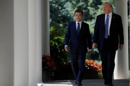 Donald Trump, Moon Jae-in, north korea, UN General Assembly, Shinzo Abe,  US sanctions on north korea, KORUS,  U.S.-South Korea trade agreement 