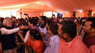 PM Narendra Modi, pm modi, modi, narendra modi, Diwali Milan, Diwali Milan programme, BJP Deepawali Mangal Milan Samaroh, Deepawali Mangal Milan Samaroh, media, journalists, reporters, bjp headquarters