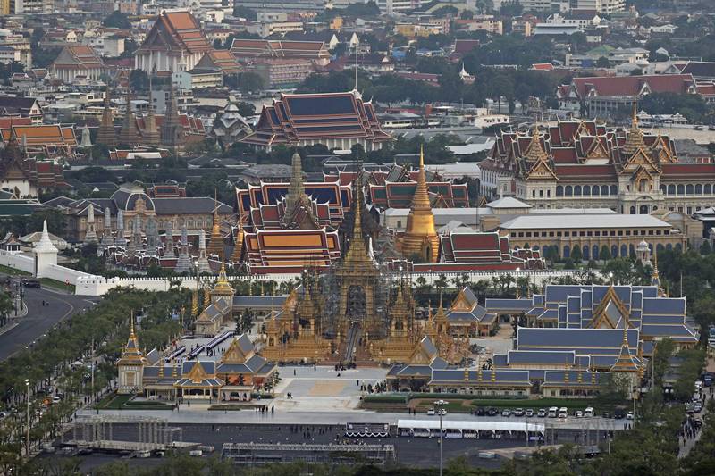 thailand, King Bhumibol Adulyadej funeral, late King Bhumibol Adulyadej, thailand set for lavish five-day funeral ceremony, five-day funeral ceremony, five-day funeral ceremony of King Bhumibol Adulyadej, bangkok, Bangkok Grand Palace, World War Two, thailand pics, bangkok pics, King Bhumibol Adulyadej pics, King Bhumibol Adulyadej news