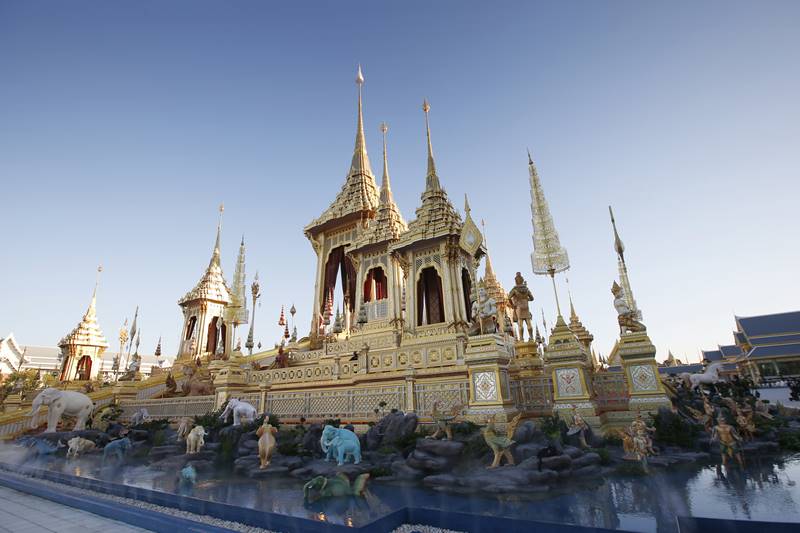 thailand, King Bhumibol Adulyadej funeral, late King Bhumibol Adulyadej, thailand set for lavish five-day funeral ceremony, five-day funeral ceremony, five-day funeral ceremony of King Bhumibol Adulyadej, bangkok, Bangkok Grand Palace, World War Two, thailand pics, bangkok pics, King Bhumibol Adulyadej pics, King Bhumibol Adulyadej news
