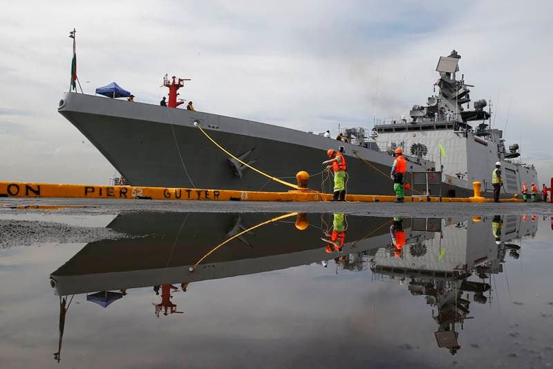 INS Kadmatt, INS Satpura, indian navy, indian navy vessel, indian navy ship, ASEAN, Philippines, Manila, ports, Visakhapatnam, goodwill visit, warship, harbor, india, indian naval ships, air force, defence