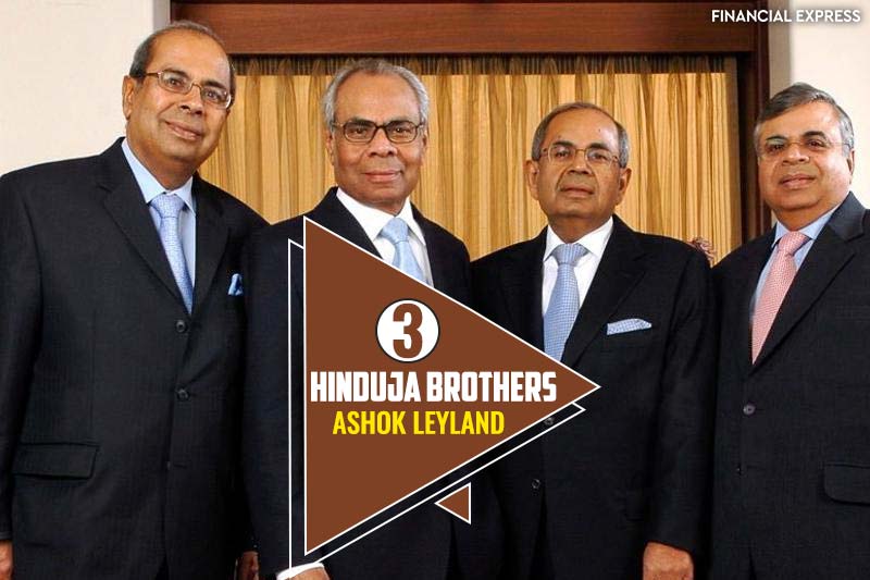 Hinduja brothers from the Hinduja Group ranked 3rd in the list with a net worth of $18.4 billion. (Image: Reuters)