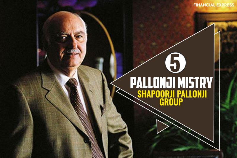 Chairman of Shapoorji Pallonji Group, the 88 year old Pallonji Mistry is at number 5, with an estimated net worth of $16 billion.