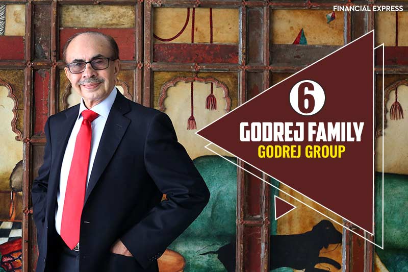 The Indian Parsi Godrej family ranked 6th on the list with an estimated $14.2 billion net worth. (Express Image)