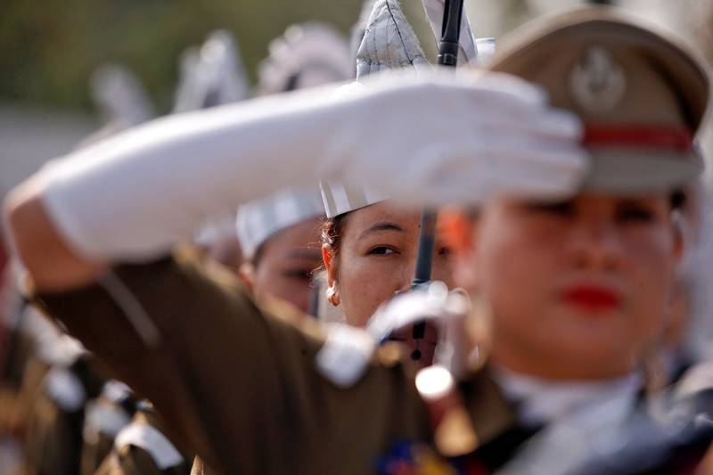 police commemoration day, rajnath singh, police commemoration day 2017, police commemoration day parade, what is police commemoration day, police parade, indian express news