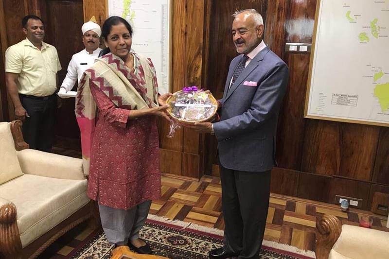 diwali, diwali 2017, diwali in india, Defence Minister Nirmala Sitharaman, Nirmala Sitharaman, Tri Services, Andaman and Nicobar, Port Blair