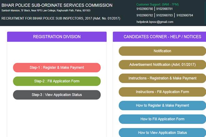 bihar, Bihar police, bpssc.bih.nic.in, Bihar police SI, Bihar police SI vacancy, Bihar police SI vacancy 2017, Bihar Police Sub-Ordinate Services Commission, sub-inspector, bpssc, BPSSC website, reserved category, General, OBC, sub-inspector recruitment, Eligibility, Selection process, jobs news