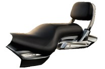 Tuned for a more dynamic character the Street misses out on the backrest but gets a grab rail instead.