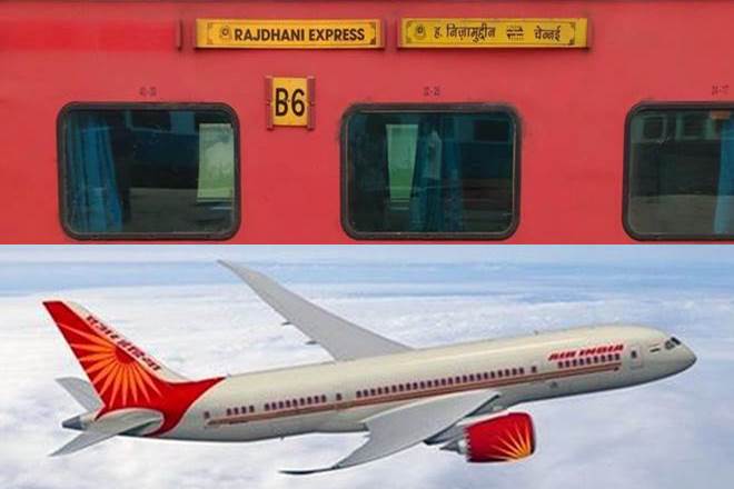 Railways, Rajdhani Express, Rajdhani Express schedule, Rajdhani Express tickets, Rajdhani Express ticket fare, Rajdhani Express route, air india, air india fare, air india ticket price, air india ticket, air india flights, air india news, rajdhani ac 1, rajdhani ac 2