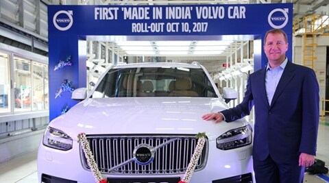 First India built Volvo XC90 leaves Bangalore plant: Here’s more on Volvo’s Make in India plans