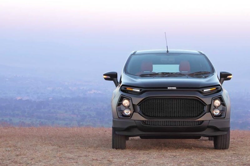 Ford EcoSport: While the EcoSport is much appreciated for it SUV like styling, especially with the rear mounted spare wheel, DC Design's customisation has reinforced its SUV appeal with a larger grille and repositioning of the headlamps.