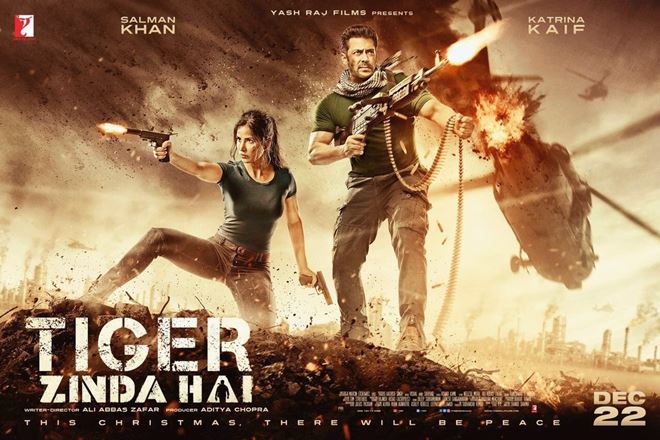 Salman Khan, Salman Khan movie, Salman Khan movie poster, Tiger Zinda hai, Katrina Kaif, Christmas release, Bhaijaan of Bollywood,  Ali Abbas Zafar