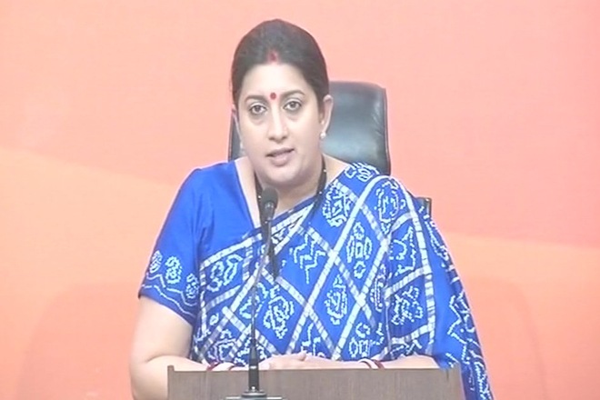 Smriti Irani Bofors scam, Bofors scam Rahul Gandhi, Smriti Irani Bofors scam Congress party shouldn't be quiet, Quoting Michael Hershman Smriti Irani Bofors scam, Bofors scam Rahul Gandhi, Smriti Irani Bofors scam Congress party shouldn't be quiet, Quoting Michael Hershman