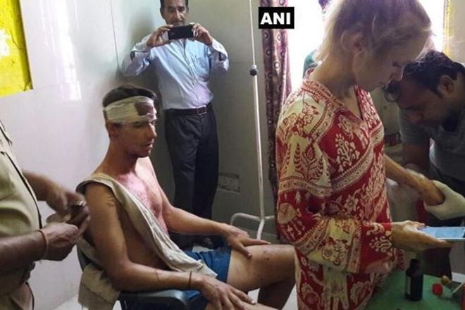 Sushma Swaraj, Fatehpur Sikri, Uttar Pradesh government, UP government, Yogi Adityanath, swiss couple attack, Quentin Jeremy Clerc, Agra, Marie Droz