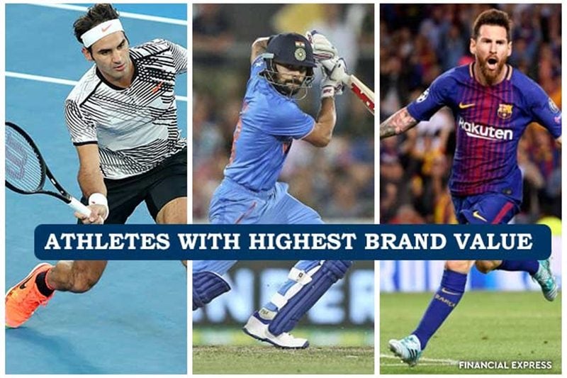 Forbes Most Valuable Athletes, Most Valuable Athletes, brand value, Forbes Most Valuable Athletes list, Roger Federer, Usain Bolt, Cristiano Ronaldo, Tiger Woods, Virat Kohli, Lionel Messi, Steph Curry