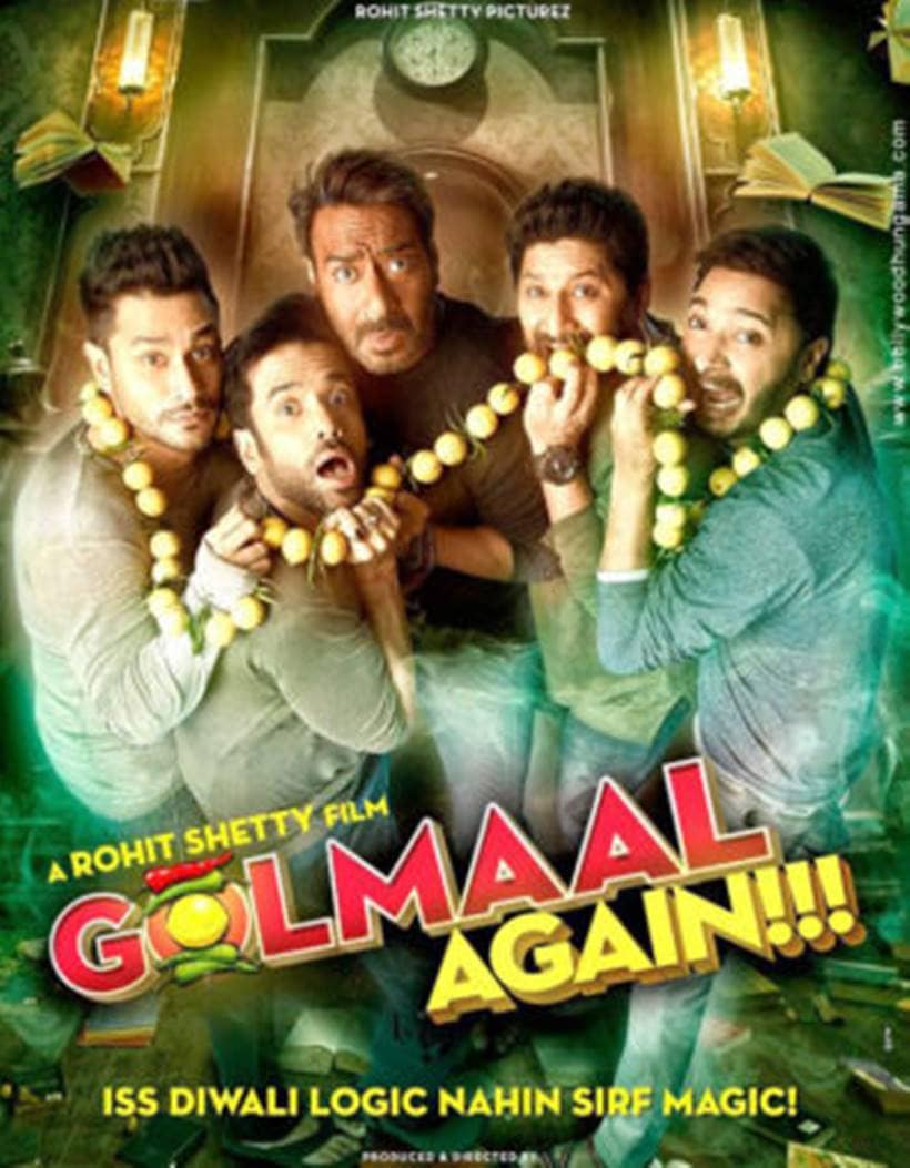 Golmaal Again, Golmaal again box office collection, Ajay Devgn, rohit shetty, Golmaal, Tabu, Parineeti Chopra, Baahubali 2 Golmaal Again, Golmaal again box office collection, Ajay Devgn, rohit shetty, Golmaal, Tabu, Parineeti Chopra, Baahubali 2
