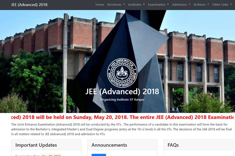 JEE Advanced 2018, JEE Advanced 2018 exams, Panjab University BEd entrance exam, Panjab University BEd exams, TSPSC Recruitment, TSPSC Recruitment exam, DSSSB Exam 2017, DSSSB Exam, education news, recruitment news, recruitment in india