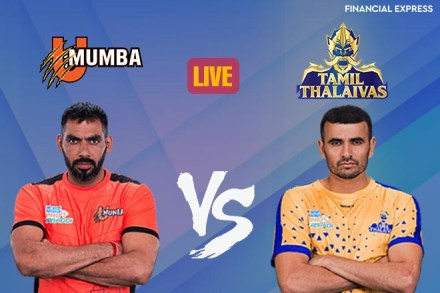 Pro Kabaddi 2017 Live Score: Tamil Thalaivas vs U Mumba Pro Kabaddi 2017 Live Score: Tamil Thalaivas vs U Mumba