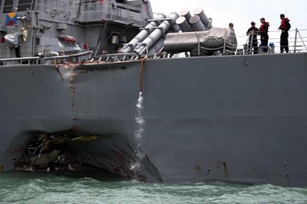 US Navy, McCain collision, South China Sea, Beijing, singapore,  Japan, USS Seventh Fleet 