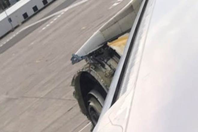 Air France A380 engine blow-out, Canada, Paris, France, plane engine blow out, plane enngine explodes Air France A380 engine blow-out, Canada, Paris, France, plane engine blow out, plane enngine explodes