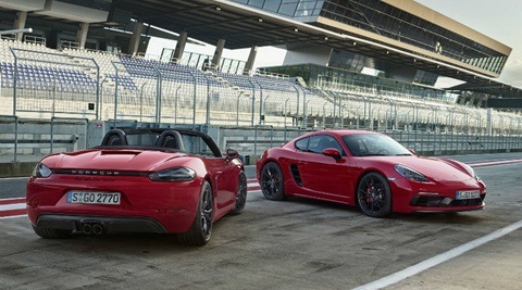 Porsche 718 Cayman and Boxster GTS