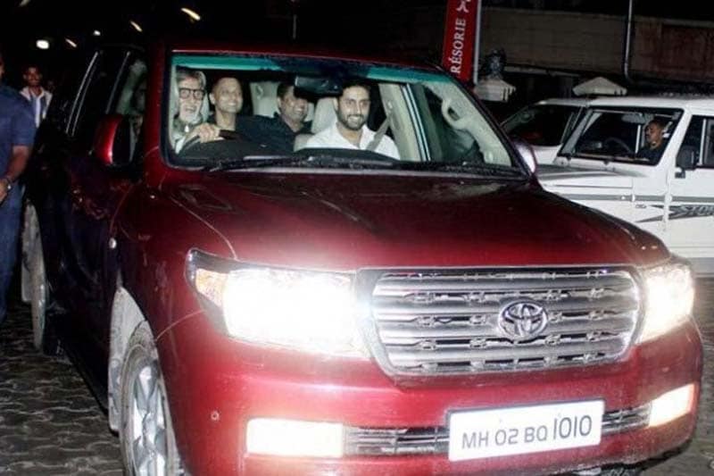 Toyota Land Cruiser: One of the most popular SUVs of all times the Toyota Land Cruiser has been with Amitabh Bachchan for a while. Tall riding stance, comfortable rear seats and the massive 4.5L V8 turbo diesel engine might have been the reason why he chose one. Sir Bachchan prefers number 2 very much and almost all his cars including the Land Cruiser include number 2 in his registration number. Image Source: successstory.com