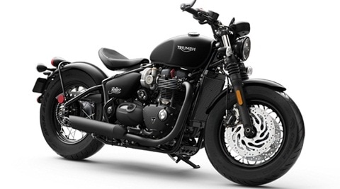 Triumph Bonneville Bobber Black