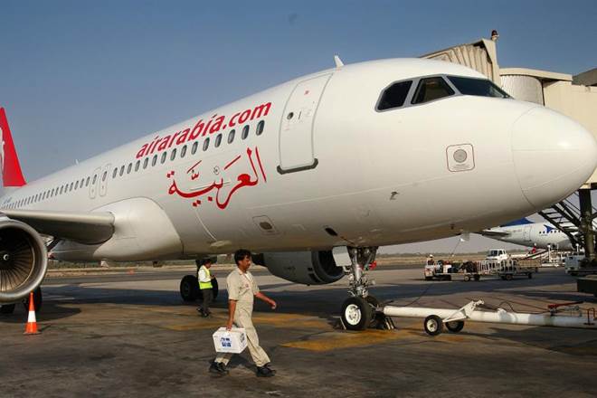 air arabia, flight 9w 339, air arabia flight bird hit, mumbai-delhi jet airways, jet airways, sharjah-coimbator flight, ahmedabad airport, emergency flight landing, haj pilgrim, haj pilgrimage news, pair arabia news, jet airways news
