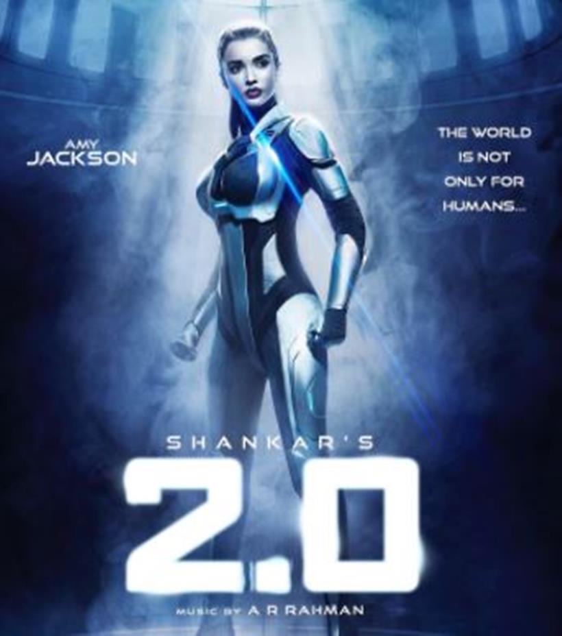 2.0, Rajinikanth, akshay Kumar, Amy Jackson, robot, shankar, Enthiran, 2,o look, 2.0 avatar, 2.0 actors, 2.0 poster