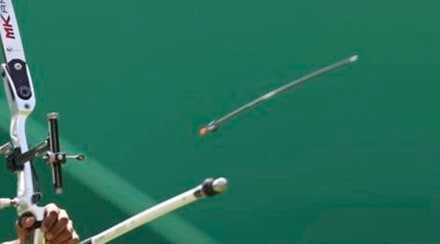  SAI archer, arrow pierces neck, 14 year old archer, SAI Bolpur