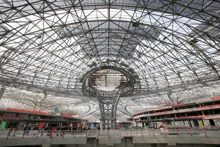 China's capital unveiled the "shining example" of its 80 billion yuan ($12.14 billion) new airport on Monday, tipped to become one of the world's largest when it opens in October 2019 amid a massive infrastructure drive overseen by President Xi Jinping. China's capital unveiled the "shining example" of its 80 billion yuan ($12.14 billion) new airport on Monday, tipped to become one of the world's largest when it opens in October 2019 amid a massive infrastructure drive overseen by President Xi Jinping.