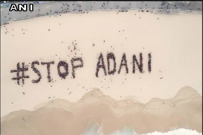 Bondi Beach, Adani, Carmichael coal mine, Australia ,Sydney, Bondi Beach, Adani, Carmichael coal mine, Australia ,Sydney,