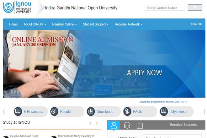ignou, ignou admission, ignou online admission, ignou online, ignou online process, education news