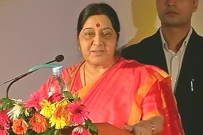 Sushma Swaraj, External Affairs Minister, India's Neighbour First policy, Bangladesh, india, sushma bangladesh visit, india bangladesh relation, india bangladesh