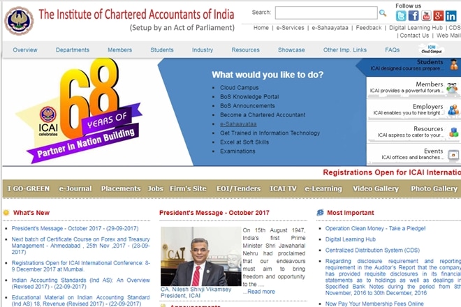 ICAI CA CPT 2017, ICAI CA CPT 2017 application form, ICAI CA CPT 2017 application form for december examination, CA Common Proficiency Test 2017 december, Application process for December 17 begins on october 3 ICAI CA CPT 2017, ICAI CA CPT 2017 application form, ICAI CA CPT 2017 application form for december examination, CA Common Proficiency Test 2017 december, Application process for December 17 begins on october 3