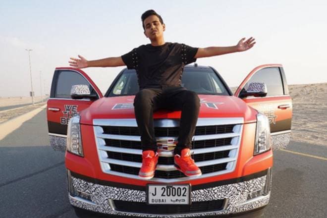  Rashed Belhasa, is the son of UAE’s most successful billionaire-entrepreneur, Saif Ahmed Belhasa. (Instagram)