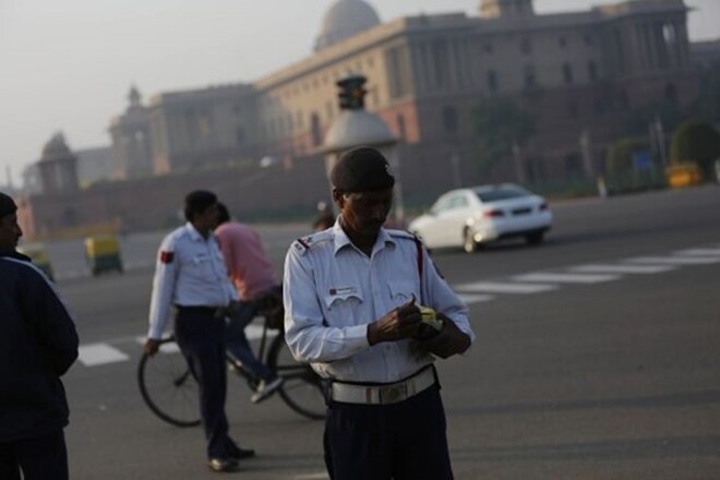 Delhi Traffic Police, Delhi Traffic Police fines, Delhi Traffic Police 2017 crackdown, Cops have collected almost Rs 100 cr through fines and challans, decrease in the number of fatalities by nearly 15 per cent, 47.76 lakh motorists violating traffic norms