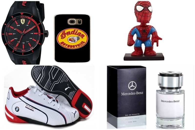 Accessories: Puma offers shoes that have been designed, specifically for driving, in collaboration with Ferrari, BMW, Mercedes-Benz AMG Petronas and Ducati. They're slim and hence provide ease in switching between two or three pedals and are comfortable to wear casually as well. You could also purchase car perfumes or bobbleheads to place on the dash in the car. For the motorcyclists, how about a Ducati phone cover or a Ferrari watch or a Ferrari Scuderia bag or Mercedes-AMG espresso cups. Bellissimo! If they are a MotoGP fan, team or a rider branded merchandise too can be a great hit! Online stores are the best place to buy such stuff at affordable prices if authenticity isn't too important. (Product image courtesy: Amazon and Snapdeal)