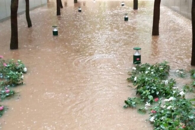 3) The Indian Meteorological Department's Palace Road observatory had recorded 12.4mm rain till 8.30 pm. Skymet also said on Twitter that, Bengaluru witnessed 18.6 mm of rain which will continue for the next 24 hours. The TOI report added, as of 9.30pm, the BBMP control room received two complaints on tree falls One in Chamarajpet, and the other near the railway underpass in Seshadripuram. (ANI)