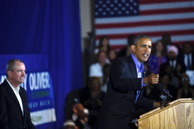 Barack Obama, Democrats, White House, New Jersey, state elections